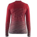 Craft - Wool Comfort 2.0 - Longsleeve - Rood - 38% Wol 30% Polyester 24% Polyamide