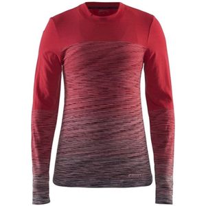 Craft - Wool Comfort 2.0 - Longsleeve - Rood - 38% Wol 30% Polyester 24% Polyamide