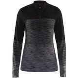 Longsleeve Craft Wool Comfort 2.0 Zip Women Black
