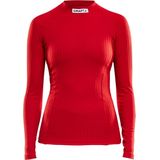 Craft Progress Baselayer Shirt Lange Mouw Dames - Rood