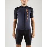 CRAFT Velo Jersey 2.0 - Fietsshirt - Gravel/Black - Elastische Stof