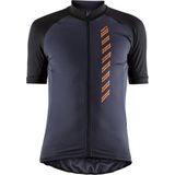 CRAFT Velo Jersey 2.0 - Fietsshirt - Gravel/Black - Elastische Stof