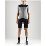 Craft Point Jersey Heren dark grey melange black