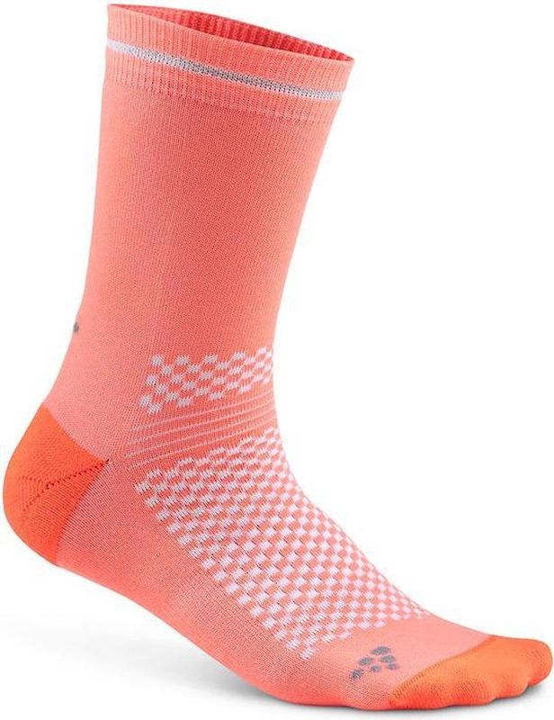 Craft - Visible Sock - Sokken - Oranje - Polyamide - Lichtgewicht