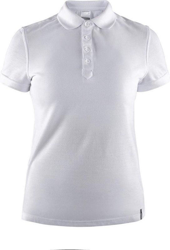 Polo Craft Women Casual Pique White