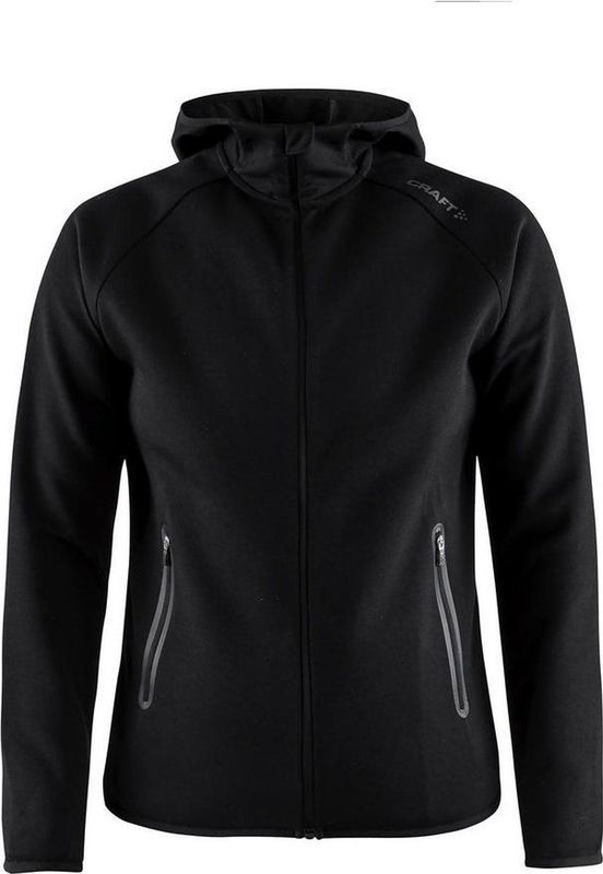 Craft Emotion Full Zip Hood Dames Zwart