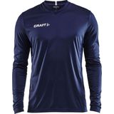 Craft - Squad Solid - Jersey met Lange Mouwen - Technisch Rekbaar Materiaal