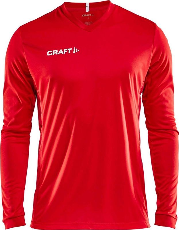 Craft - Squad Solid - Jersey met Lange Mouwen - Technisch Rekbaar Materiaal