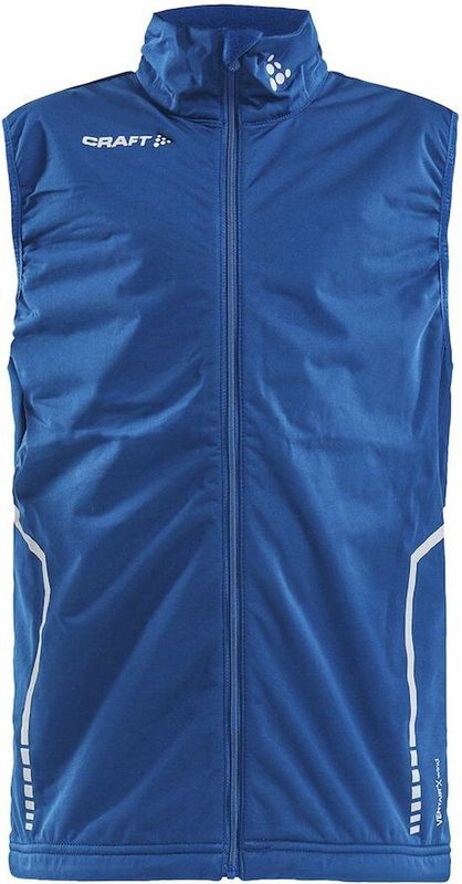 Craft - Warm Club - Gilet - Zwart - Polyester - Winddicht