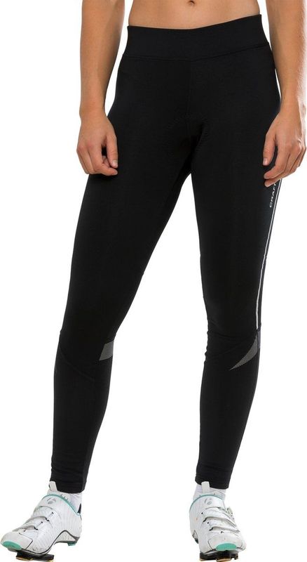 Craft Ideal Thermal Tights Fietsbroek Dames - Zwart