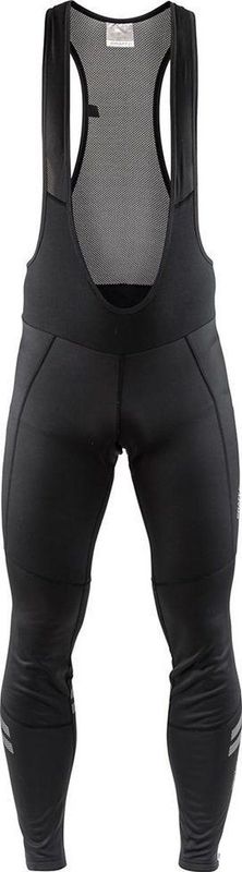 Craft - Ideal Wind Bib Tights - Fietsbroek - Zwart - Lange Broek