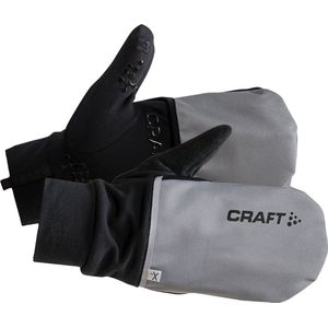 Handschoenen Craft Hybrid Weather Glove Silver Black-S