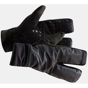 craft siberian 2 0 road 3 finger gloves black