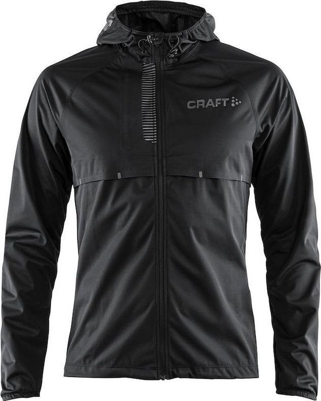 Craft - Repel Sportjas - Heren - Black - Wind- en Waterdicht