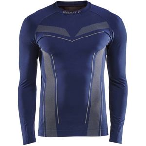 Craft - Pro Control Seamless Jersey - Longsleeve - Navy - 55% Polyamide 45% Polyester