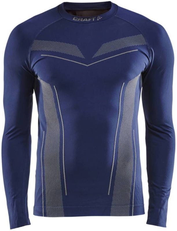 Craft - Pro Control Seamless Jersey - Longsleeve - Navy - 55% Polyamide 45% Polyester