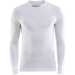 Craft - Pro Control - Longsleeve - White - 55% Polyamide 45% Polyester