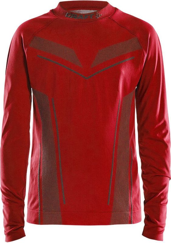 Craft - Pro Control Seamless Jersey - Longsleeve - Felrood - 55% Polyamide, 45% Polyester
