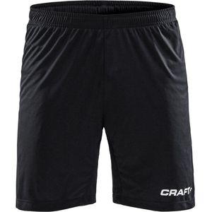 Craft - Pro Control Longer Shorts - Tennisbroek - Zwart-Wit - Polyester