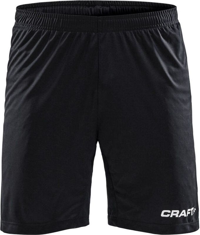 Craft - Pro Control Longer Shorts - Tennisbroek - Zwart-Wit - Polyester