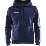 Craft - Pro Control Hood Jacket - Heren - Navy/White - Polyester