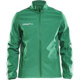 Craft - Pro Control - Softshelljas - Team Green - 96% Polyester, 4% Elastaan