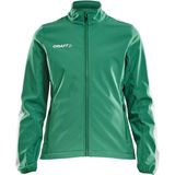 Craft - Pro Control - Tennisjas - Team Green - Softshell - Dames