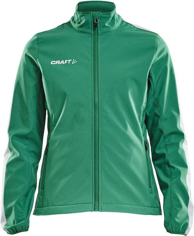 Craft - Pro Control - Tennisjas - Team Green - Softshell - Dames