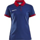 Craft - M Pro Control Poloshirt - Navy/Bright Red - Polyester