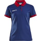 Craft - M Pro Control Poloshirt - Navy/Bright Red - Polyester