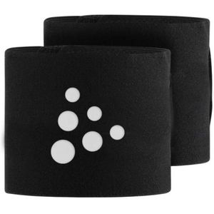 Scheenbeschermers - Elastisch - Zwart - Klittenbandsluiting