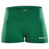 CRAFT - SQUAD HOTPANTS - Zwart - 92% Polyester, 8% Elastane