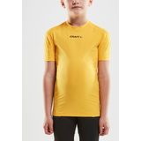 Craft Pro Control Compression Tee Jr 1906859 - Sweden Yellow - 122 128