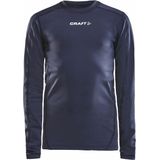 Craft Pro Control Compression Long Sleeve Jr 1906860 - Navy - 122 128