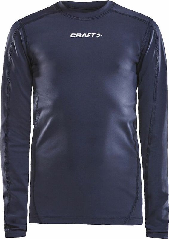 Craft Pro Control Compression Long Sleeve Jr 1906860 - Navy - 122 128