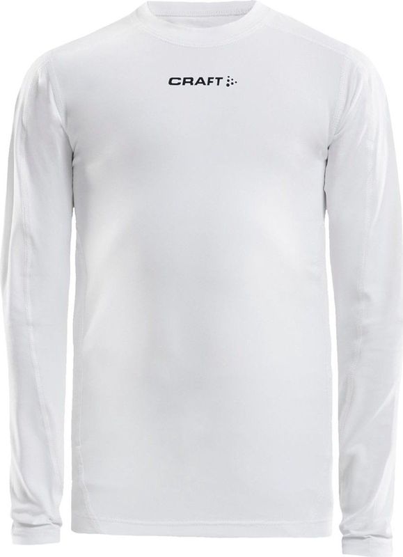 Craft Pro Control Compression Long Sleeve Jr 1906860 - White - 122 128