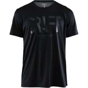 Craft - Eaze SS Craft Mesh Tee - Sportshirt - Zwart - 100% Polyester