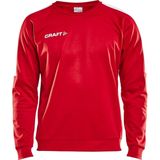 Sweater - Zwart - Polyester/Katoen - Contrasterende Inzetten