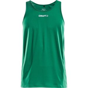 Craft - Rush Singlet - Team Green - Katoen