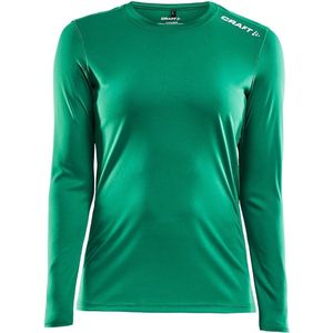 Craft - Rush LS Tee - Longsleeve - Team Green - Polyester