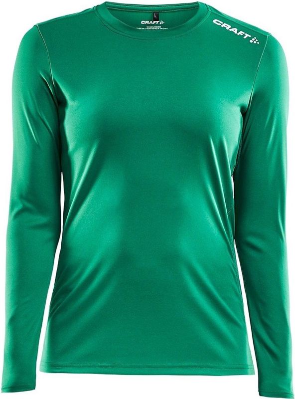 Craft - Rush LS Tee - Longsleeve - Team Green - Polyester