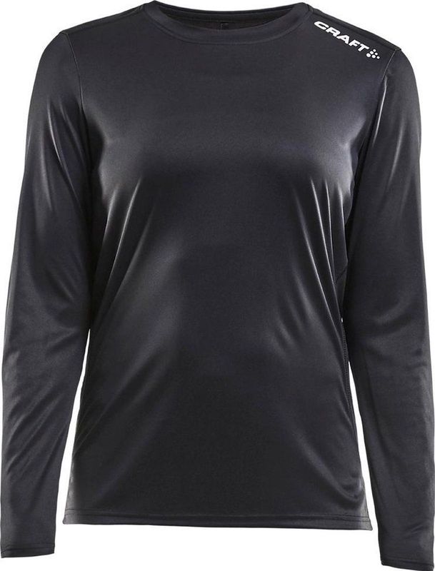 Craft - Rush LS Tee - Longsleeve - Black - Polyester
