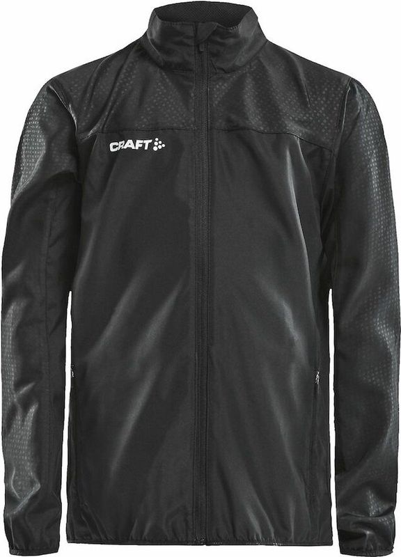 Craft - Rush Wind Jkt Jr - Kinderen - Black - Winddicht - Lichtgewicht