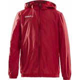 Craft - Wind Jacket - Kinderjas - Nylon - Verstelbare Capuchon - Ritszakken