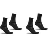 Craft - CORE WOOL LINER SOCK 2-PACK - Sokken - Wol - Zwart