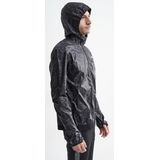 Craft - Lumen Wind Jacket - Zwart/Wit - Super Licht Materiaal - Met Capuchon
