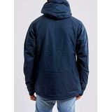Craft - Mountain Padded - Herenjas - Dark Navy Melange - Gewatteerd - Waterafstotend - Winddicht