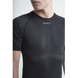 Craft - Active Intensity SS - Ondershirt - Zwart - 55% Polyester - 45% Polyamide