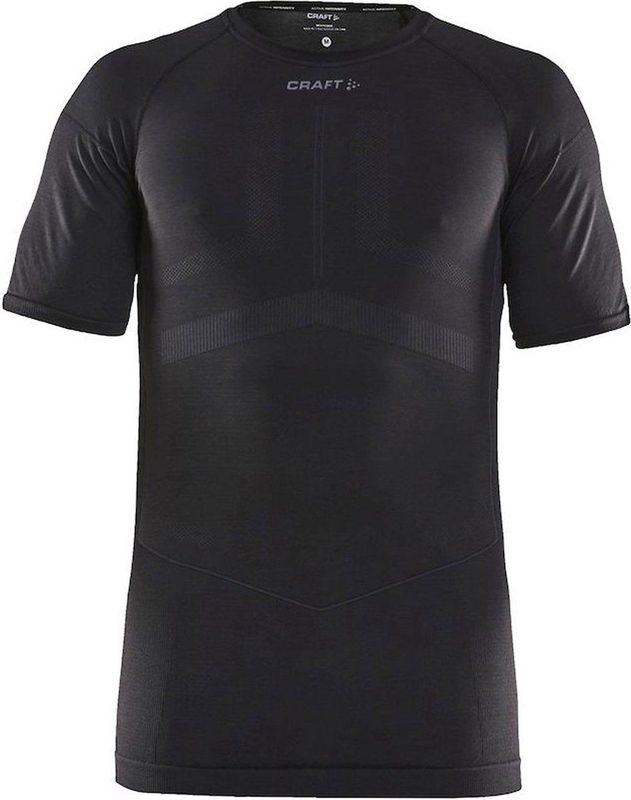 Craft - Active Intensity SS - Ondershirt - Zwart - 55% Polyester - 45% Polyamide
