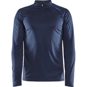 Craft - Eaze LS Half Zip - Skipully - Blauw - 100% Polyester
